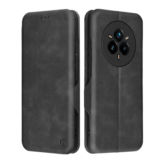 Ovitek za Realme 14 Pro+, Techsuit, Safe Wallet Plus, Črn