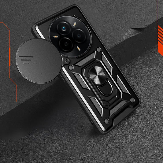Ovitek za Realme 14 Pro, Techsuit, CamShield, Črn