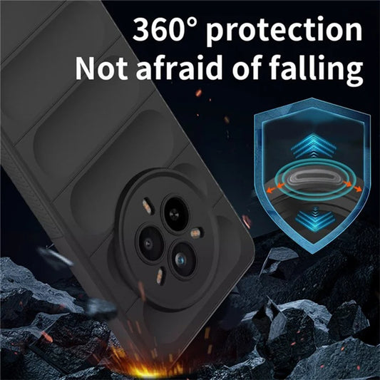 Ovitek za Realme 14 Pro, Techsuit, Magic Shield, Črn