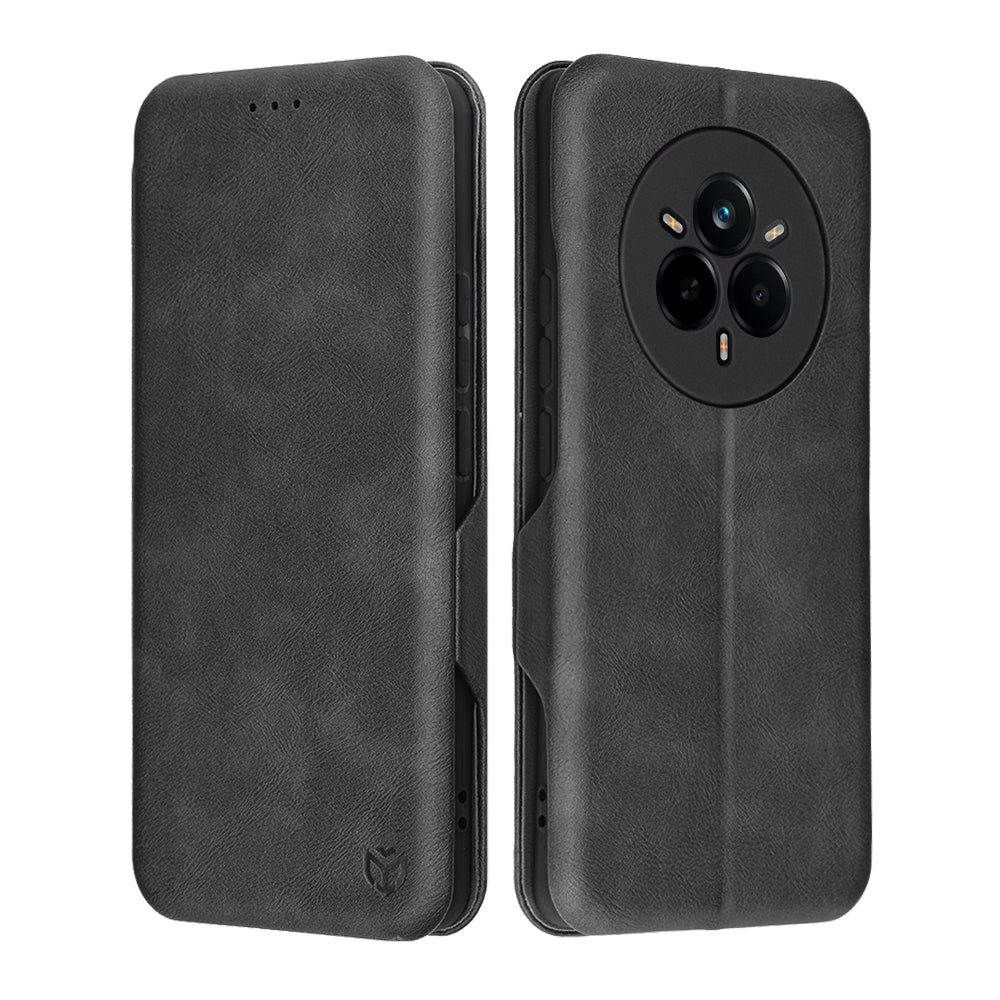 Ovitek za Realme 14 Pro, Techsuit, Safe Wallet Plus, Črn