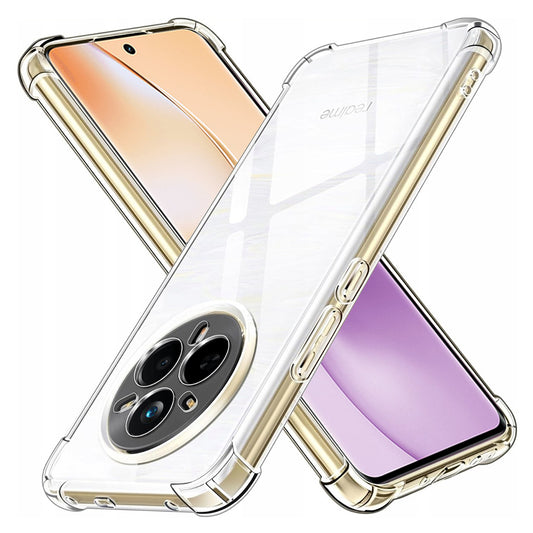 Ovitek za Realme 14 Pro, Techsuit, odporen na udarce, prozoren