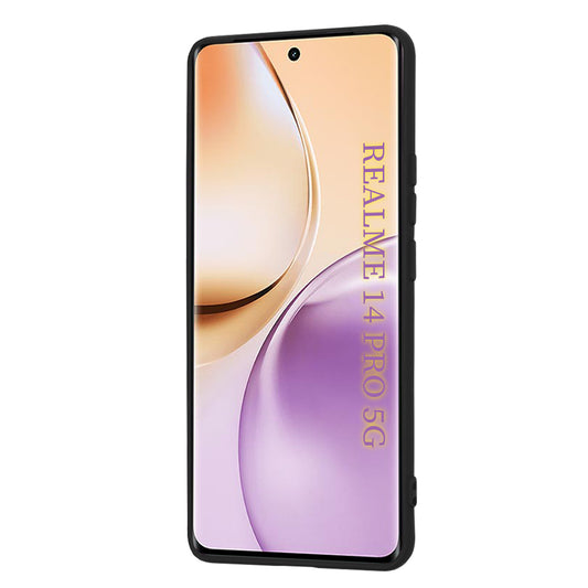 Ovitek za Realme 14 Pro, Techsuit, SoftFlex, Črn