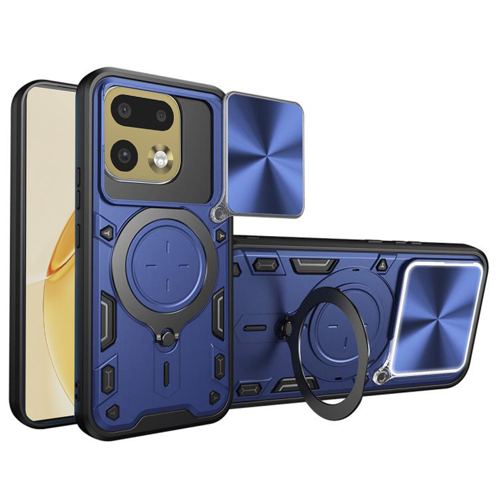 Ovitek za Realme 16 Pro+, Techsuit, CamGuard Pro, modra