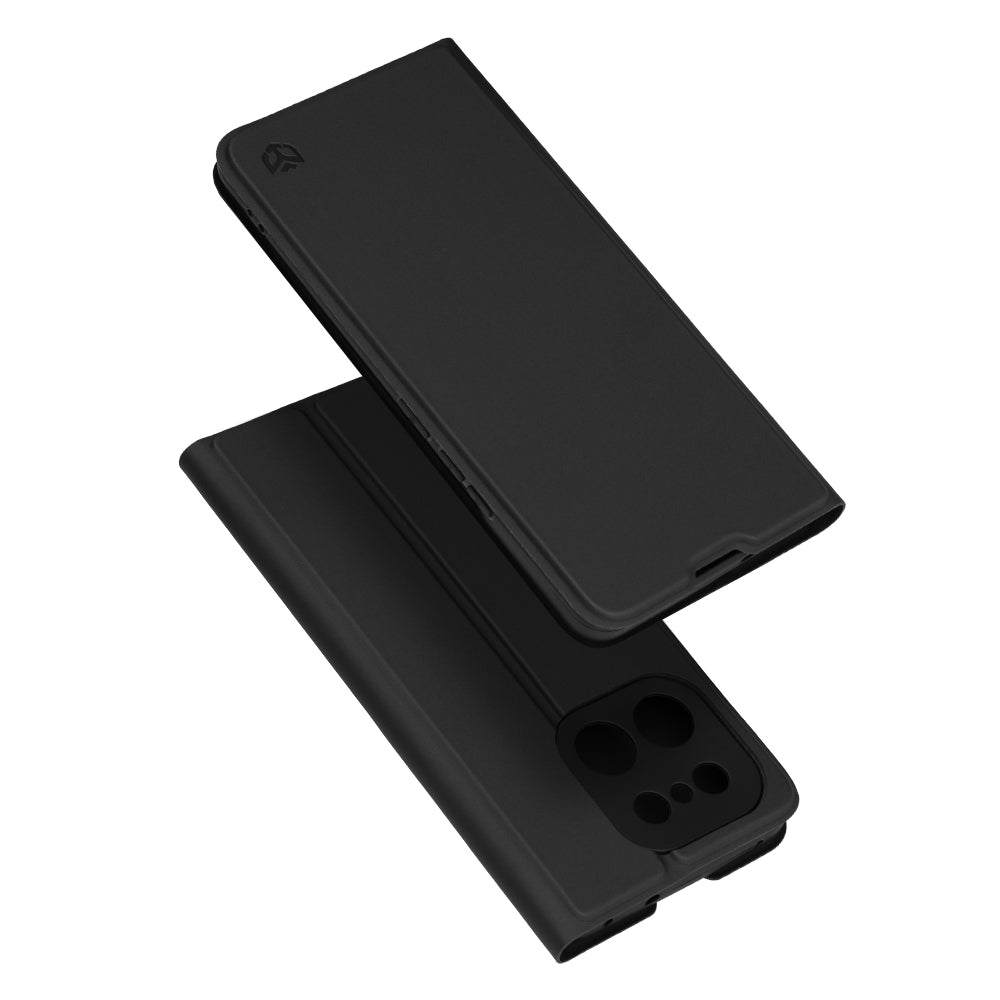 Ovitek za Realme 16 Pro+, Techsuit, Magskin Book, Črn