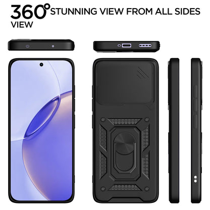 Ovitek za Realme 16 Pro, Techsuit, CamShield, črn