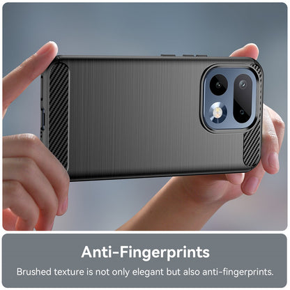 Case for Realme 16 Pro, Techsuit, Carbon, Black