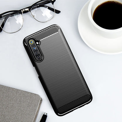 Case for Realme 6 Pro, Techsuit, Carbon, Black