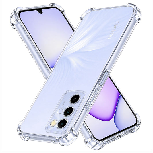 Ovitek za Realme C100 5G, Techsuit, odporen na udarce, prozoren