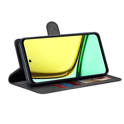 Ovitek za Realme C67 4G, Techsuit, Diary Book, Črn