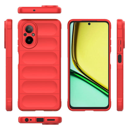 Ovitek za Realme C67 4G, Techsuit, Magic Shield, rdeč