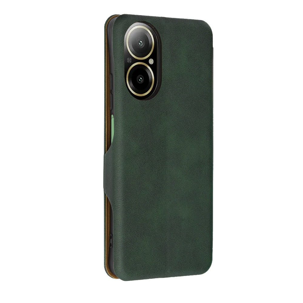 Ovitek za Realme C67 4G, Techsuit, Safe Wallet Plus, Zelen
