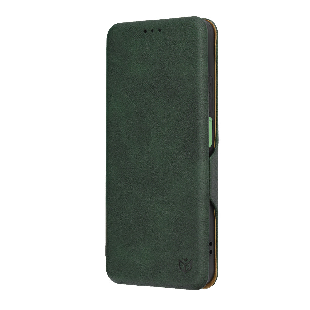 Ovitek za Realme C67 4G, Techsuit, Safe Wallet Plus, Zelen