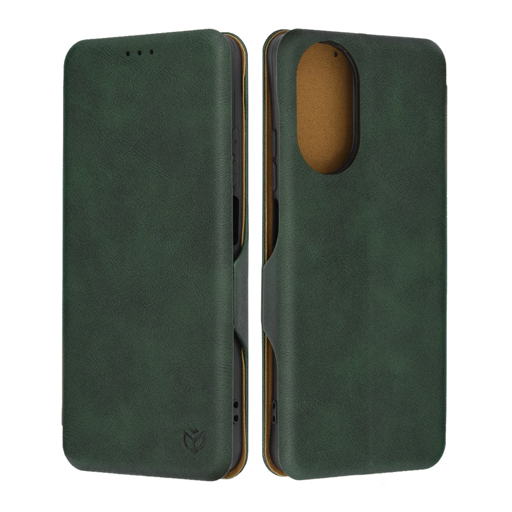 Ovitek za Realme C67 4G, Techsuit, Safe Wallet Plus, Zelen