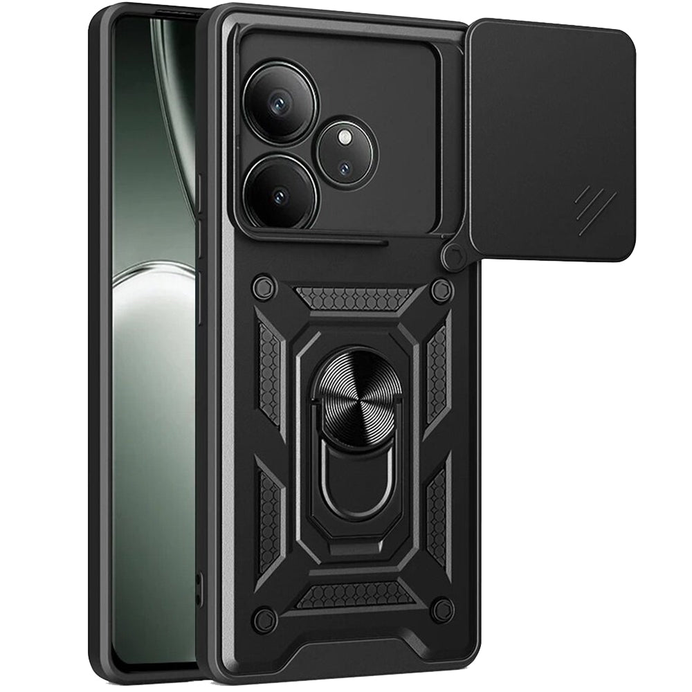 Ovitek za Realme GT 6T / GT 6, Techsuit, CamShield, Črn
