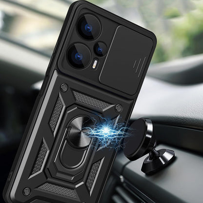 Ovitek za Realme GT 6T / GT 6, Techsuit, CamShield, Črn