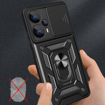 Ovitek za Realme GT 6T / GT 6, Techsuit, CamShield, Črn