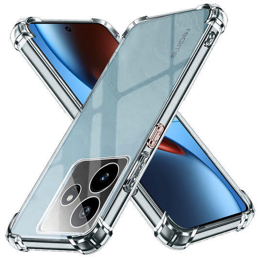 Ovitek za Realme GT 7, Techsuit, odporen proti udarcem, prozoren