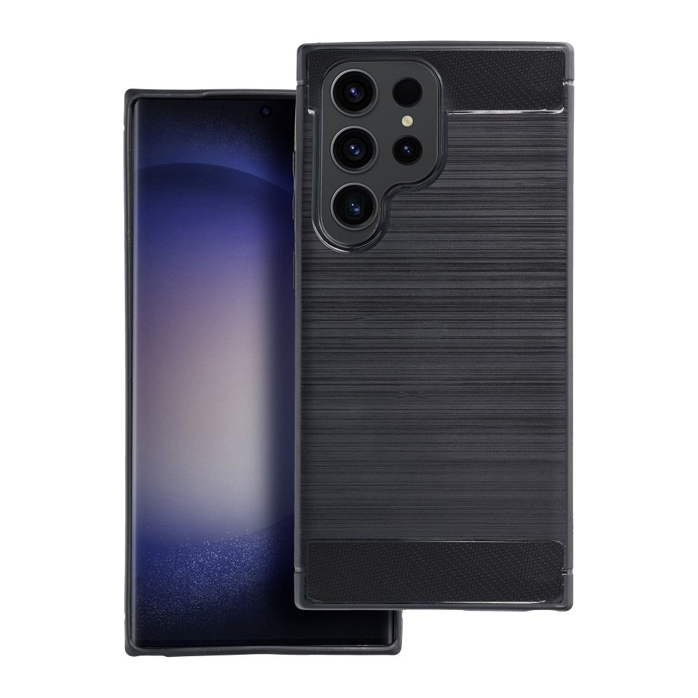 Ovitek za Samsung Galaxy S24 Ultra S928, OEM, ogljik, črn