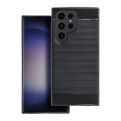 Ovitek za Samsung Galaxy S24 Ultra S928, OEM, ogljik, črn