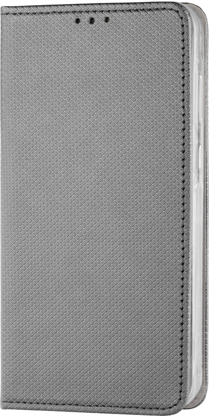 Ovitek za Samsung Galaxy J3 (2017) J330, OEM, Smart Magnet, Siva