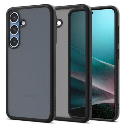 Ovitek za Samsung Galaxy S25 S931, Spigen, Ultra Hybrid, Mat črn ACS09007