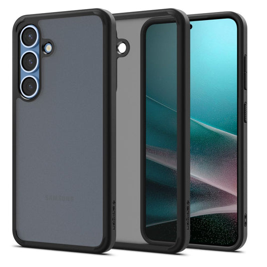 Ovitek za Samsung Galaxy S25 S931, Spigen, Ultra Hybrid, Mat črn ACS09007