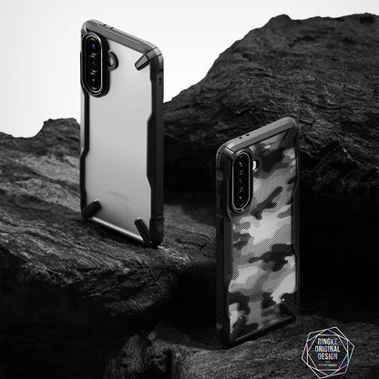 Ovitek za Samsung Galaxy A56 A566 / A36 A366, Ringke, Fusion X Camo, črn