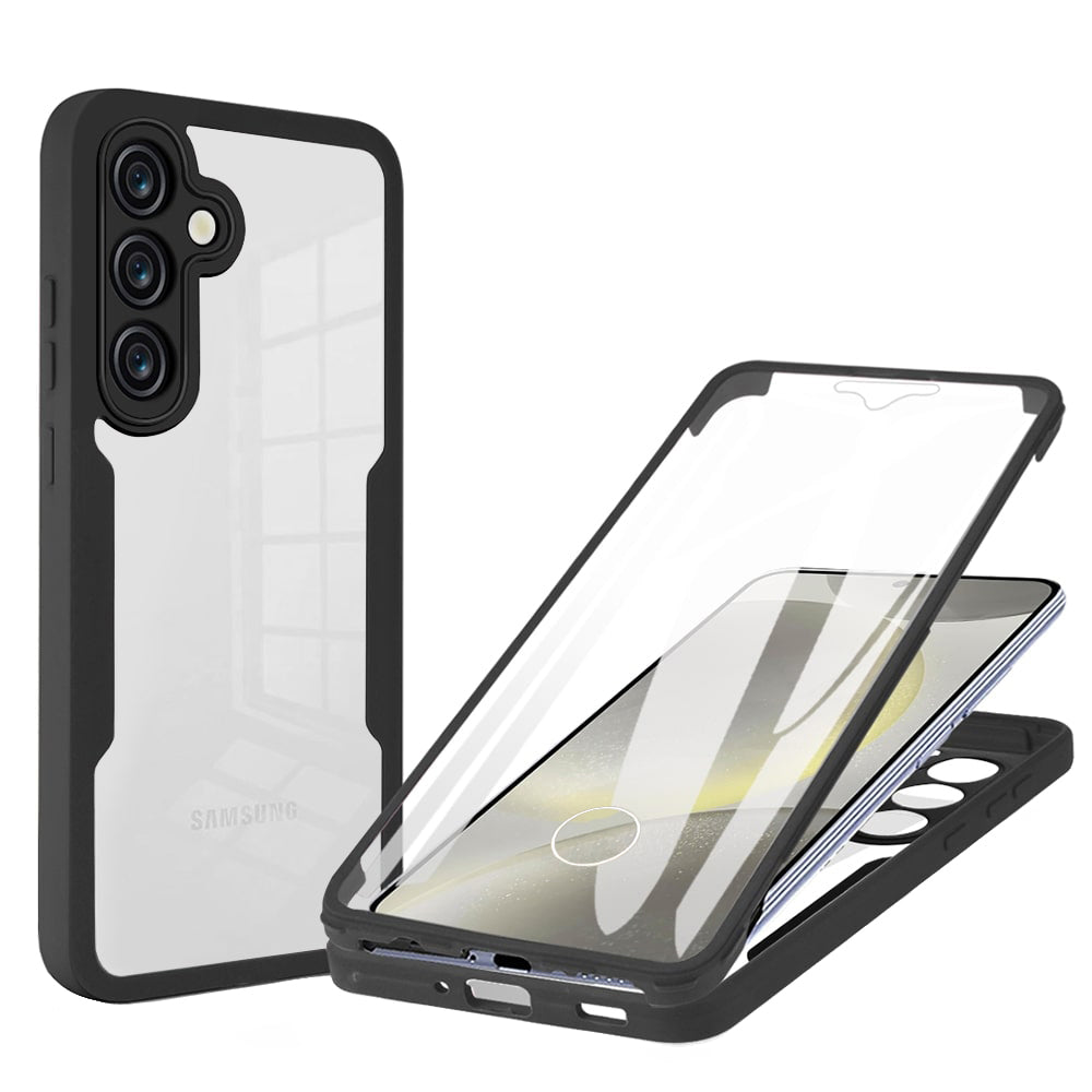 Ovitek za Samsung Galaxy S25 S931, Techsuit, ColorVerse 360, Črn