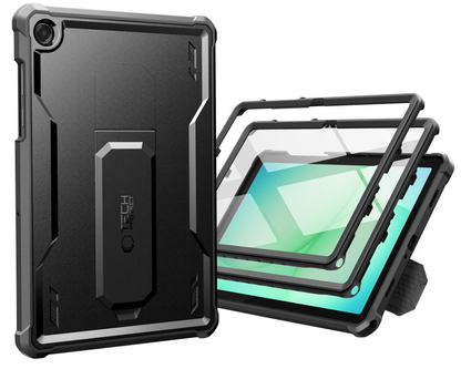 Ovitek za Samsung Galaxy Tab A11+ / Tab A9+, Tech-Protect, Kevlar Pro, Črn
