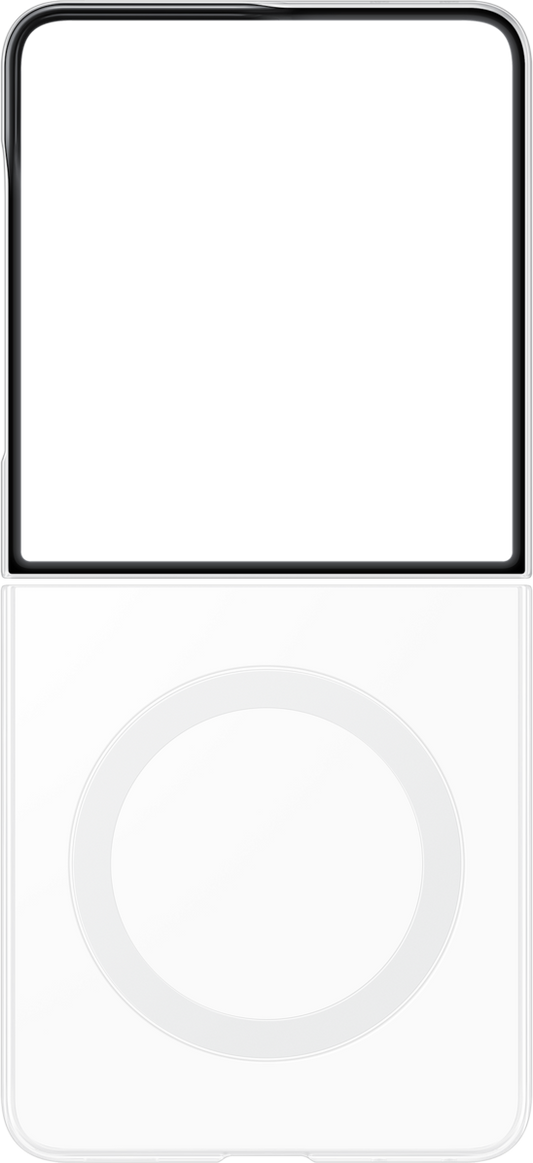 Ovitek za Samsung Galaxy Z Flip8 F776, Clear Magnet, Prozoren EF-CF776CTEGWW
