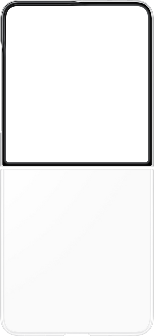 Ovitek za Samsung Galaxy Z Flip8 F776, prozoren ovitek, prozoren EF-QF776CTEGWW