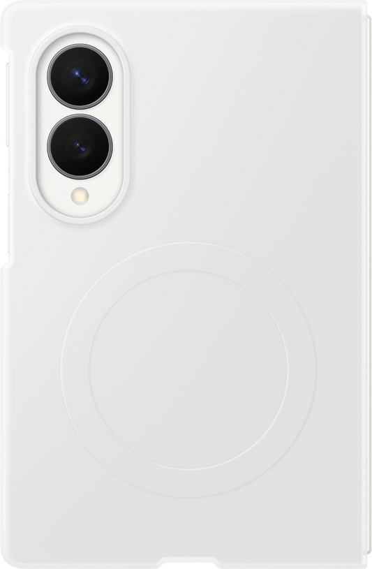 Case for Samsung Galaxy Z Fold8 F971, Silicone Magnet Case, White EF-EF971CWEGWW