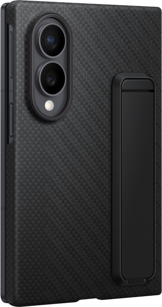 Ovitek za Samsung Galaxy Z Fold8 F971, Carbon Standing, Črn EF-XF971SBEGWW