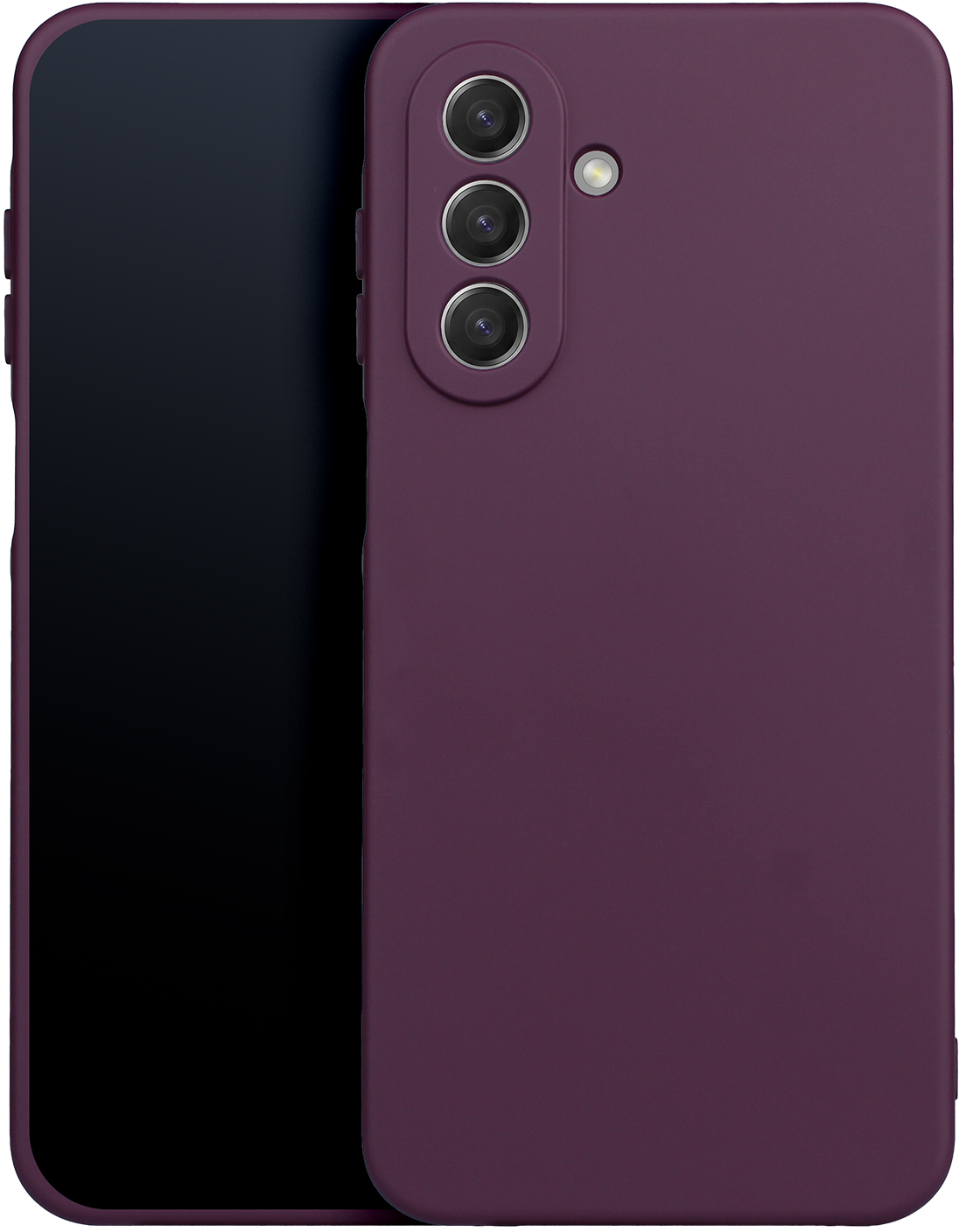 Ovitek za Samsung Galaxy A57 5G, OEM, silikon, vinsko rdeča