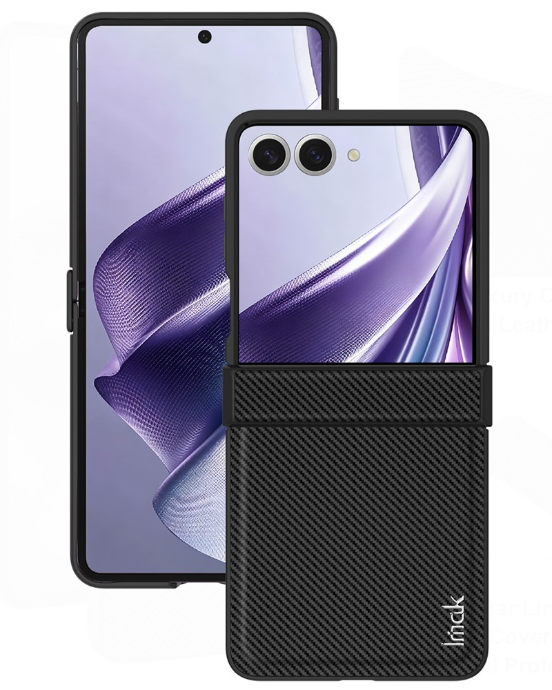 Ovitek za Samsung Galaxy Z Flip8 F776, Imak, ogljik, črn