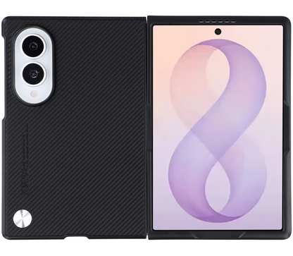 Ovitek za Samsung Galaxy Z Fold8 F971, X-Level, ogljik, črn