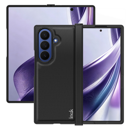 Ovitek za Samsung Galaxy Z Fold8 Ultra F976, Imak, Karbon, Črn