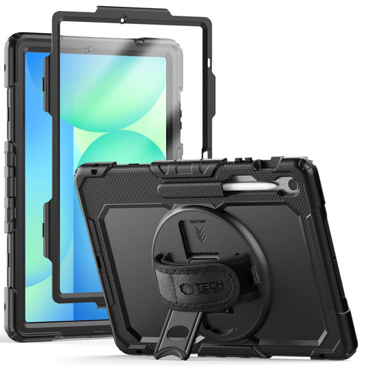 Ovitek za Samsung Galaxy Tab S10 FE+, Tech-Protect, Solid, Črn