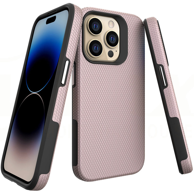 Ovitek za Samsung Galaxy A15 5G A156 / A15 A155, Vmax, Triangle, rožnato zlata