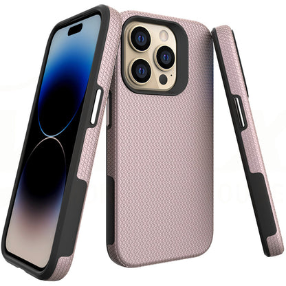 Ovitek za Samsung Galaxy A15 5G A156 / A15 A155, Vmax, Triangle, rožnato zlata