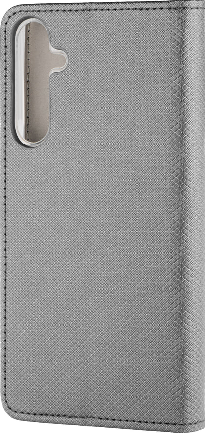 Ovitek za Samsung Galaxy J3 (2017) J330, OEM, Smart Magnet, Siva