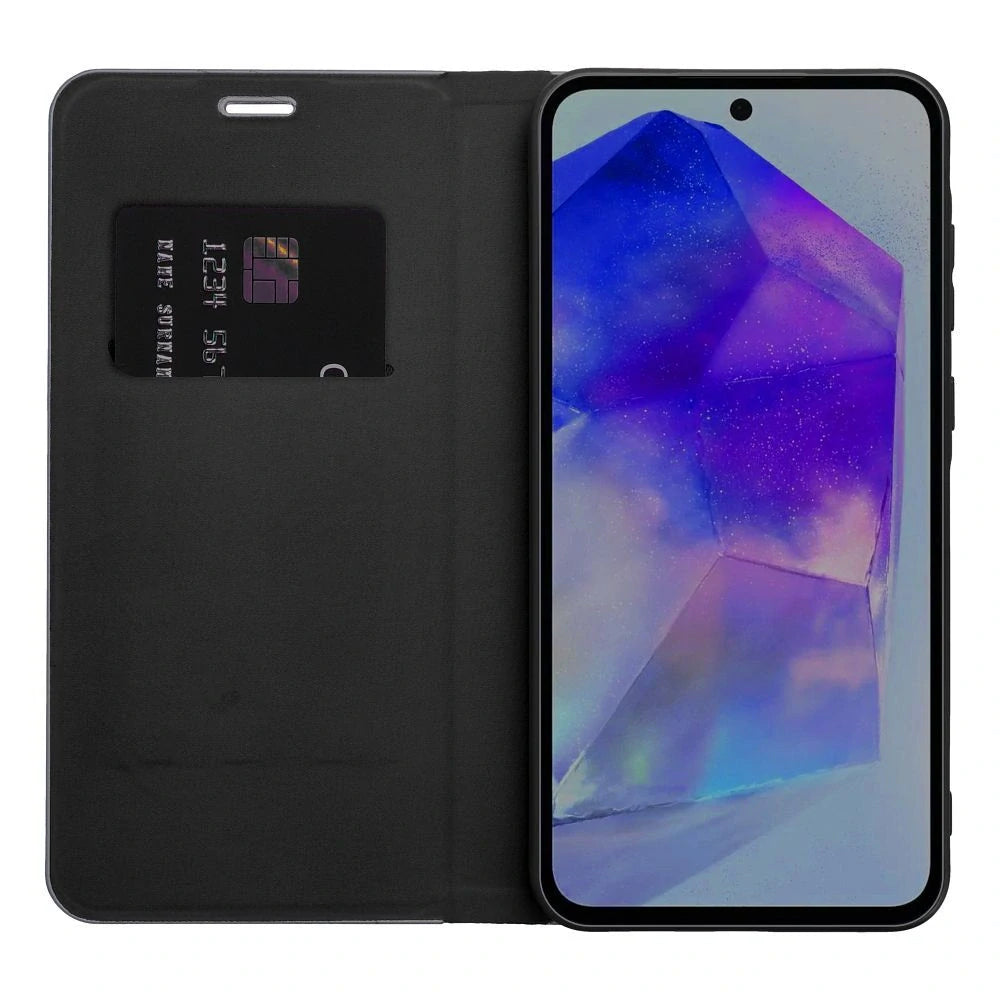 Ovitek za Samsung Galaxy A36 A366, OEM, Luna Carbon, Črn