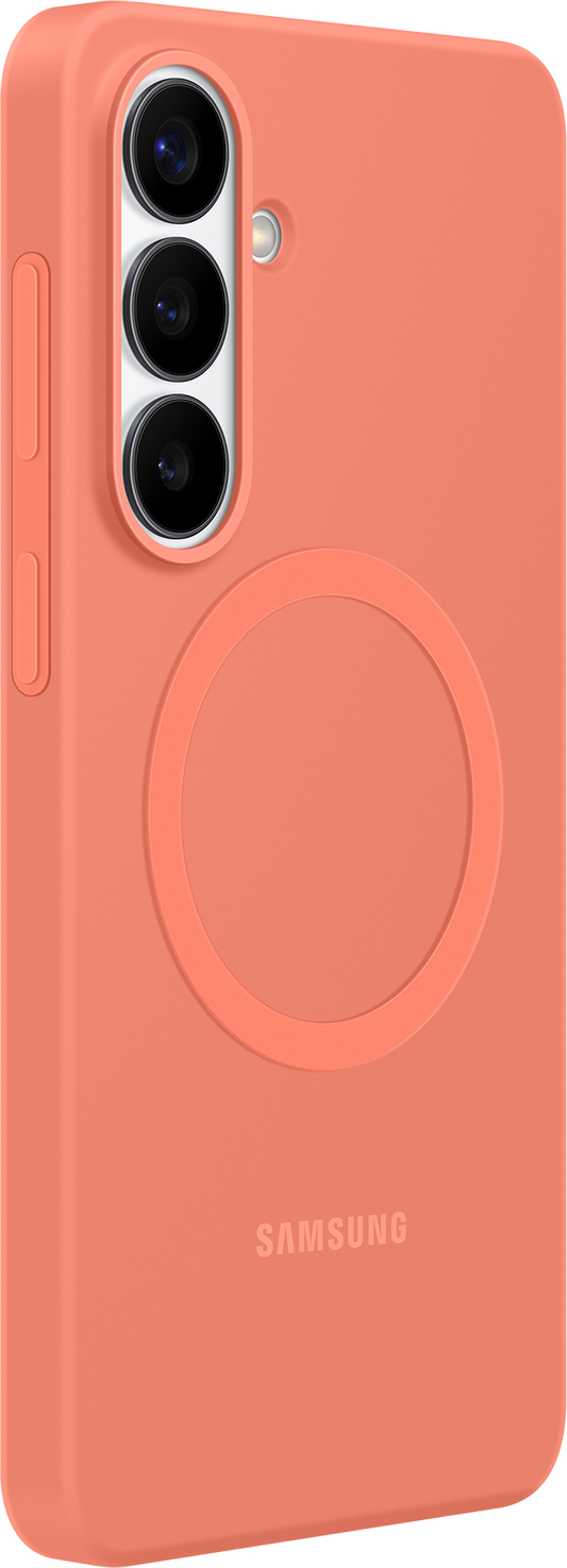 Case for Samsung Galaxy S26 Plus S947, Silicone Magnet Case, Red EF-ES947COEGWW