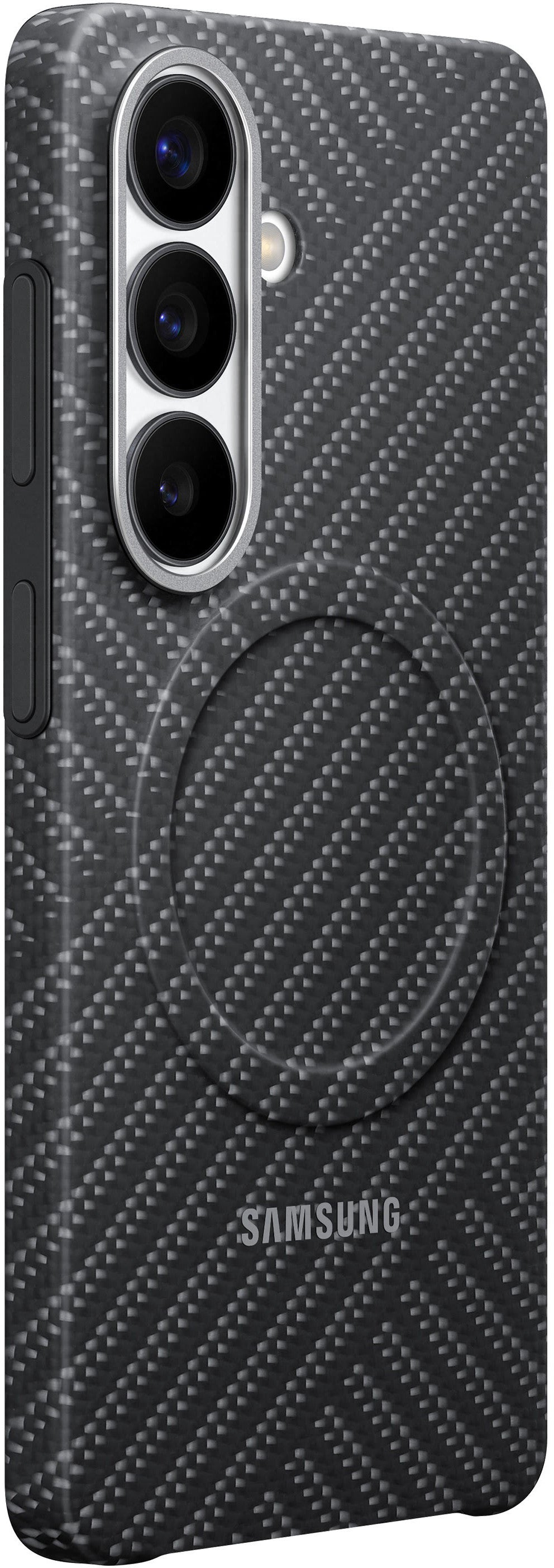 Ovitek za Samsung Galaxy S26 S942, Carbon Magnet Case, Siva EF-KS942SSEGWW