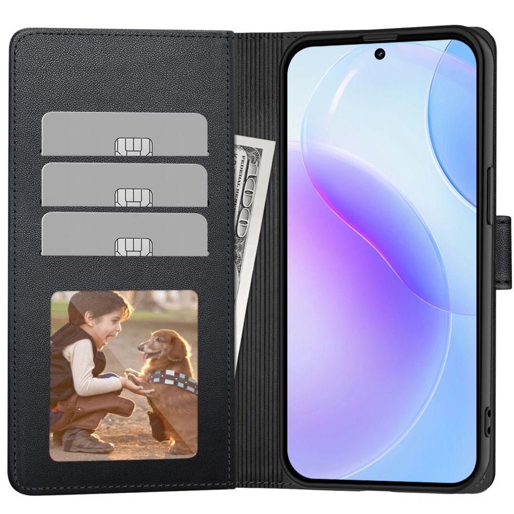 Ovitek za Samsung Galaxy A37 5G / A56 A566 / A36 A366, Tech-Protect, Wallet, Črna