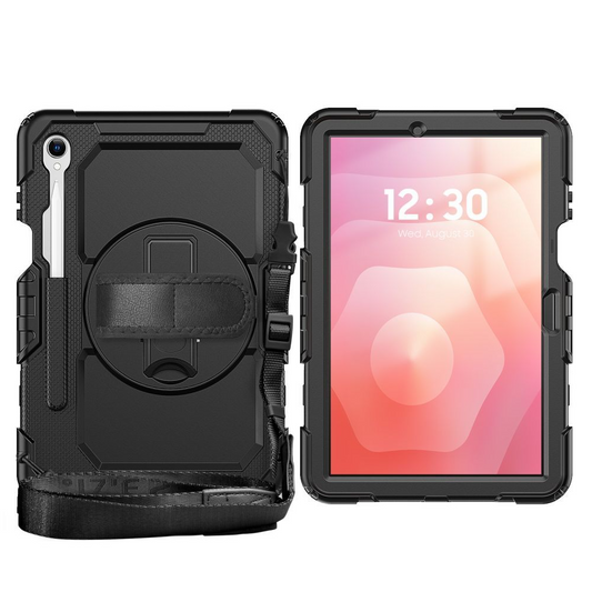 Ovitek za Samsung Galaxy Tab S11, Tech-Protect, Solid360, Črn