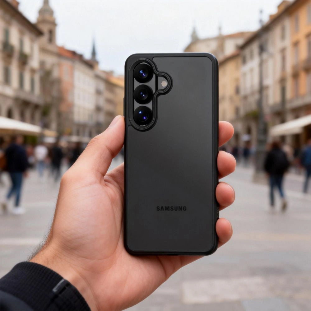 Ovitek za Samsung Galaxy A57 5G, Tech-Protect, Magmat, mat črn