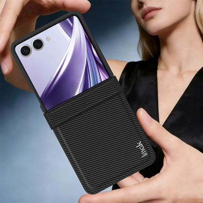 Ovitek za Samsung Galaxy Z Flip8 F776, Imak, ogljik, črn