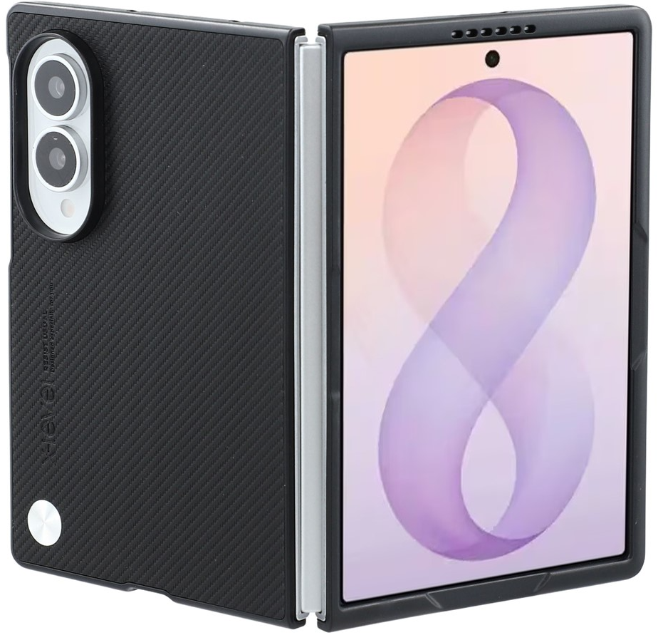 Ovitek za Samsung Galaxy Z Fold8 F971, X-Level, ogljik, črn