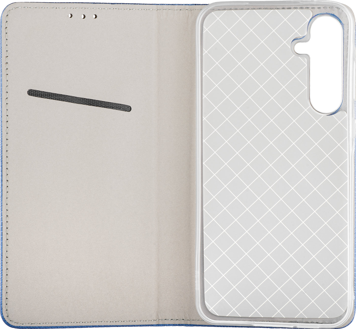Ovitek za Samsung Galaxy A51 A515, OEM, Smart Magnet, temno moder
